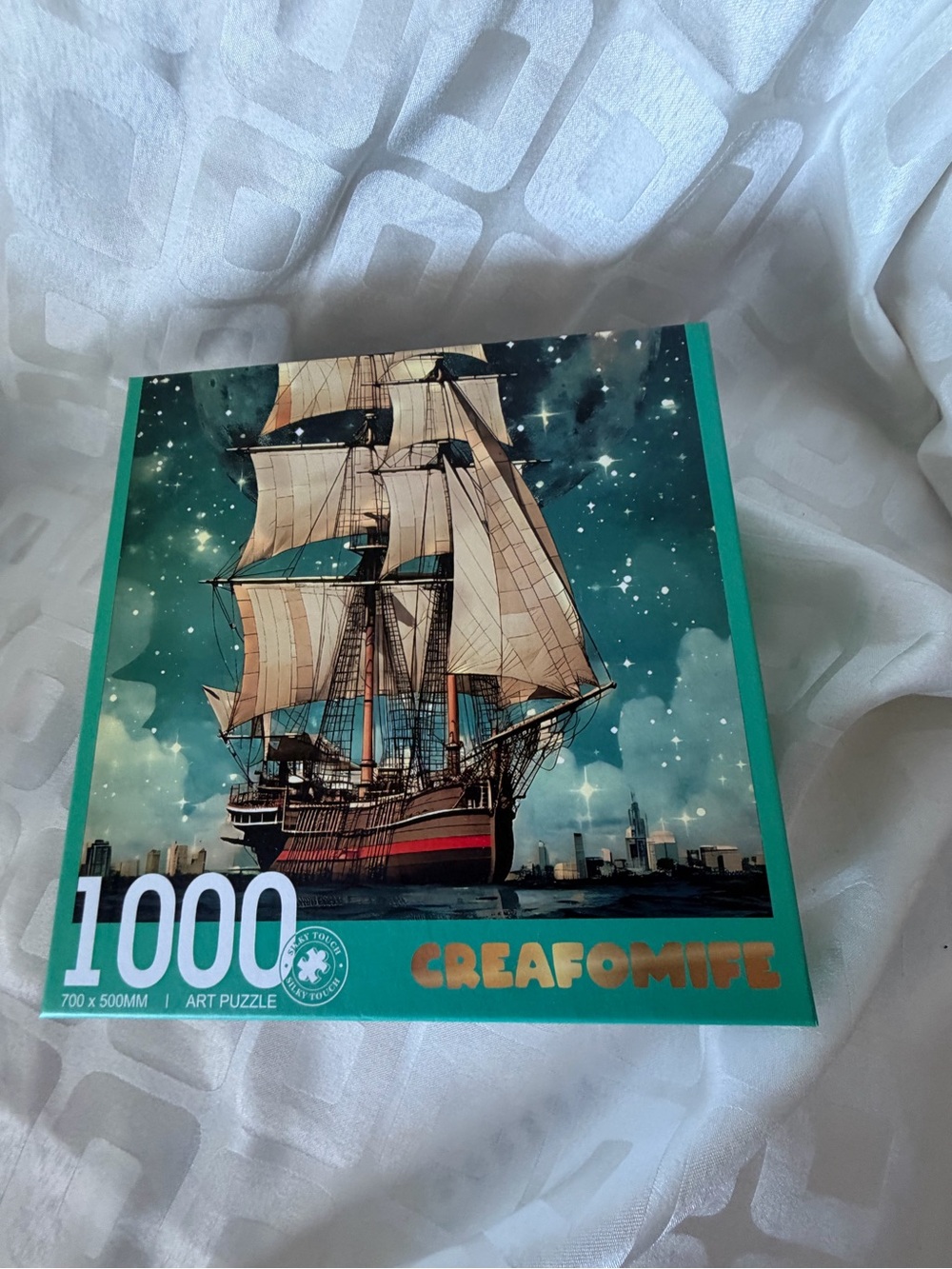 Masted Ship 1000 Piece Puzzle